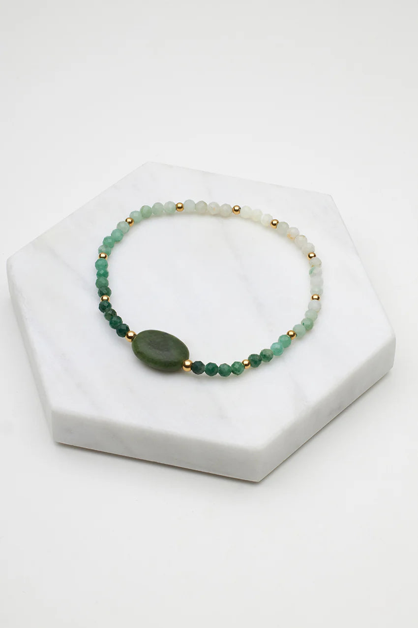Pia Bracelet – Olive