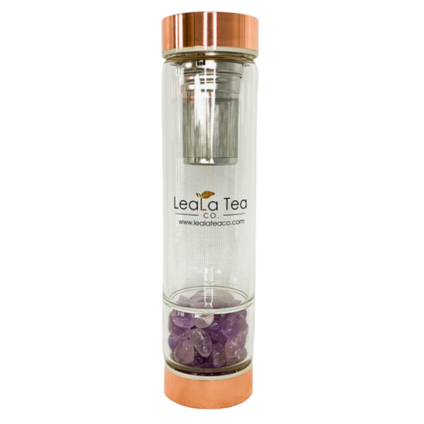 Athella Tea Crystal Infuser Bottle - Amythest