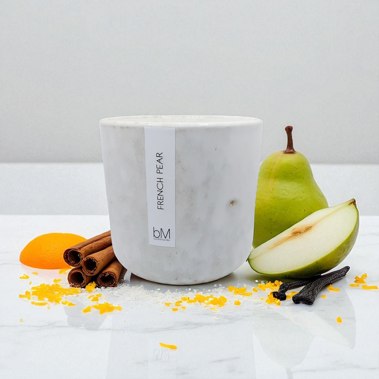 Ceramic White - French Pear
