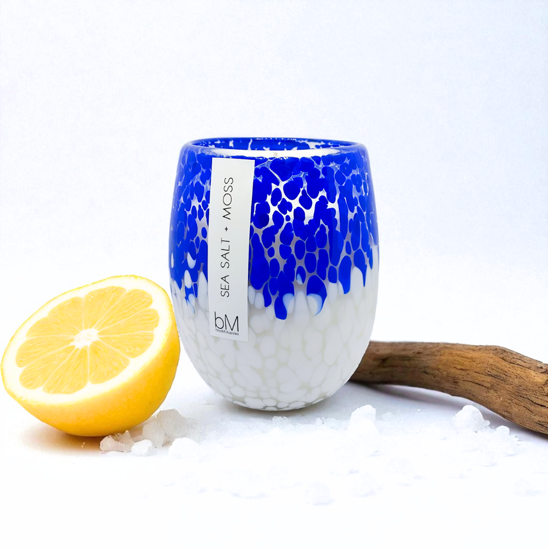 Confetti Blue White - Sea Salt + Moss