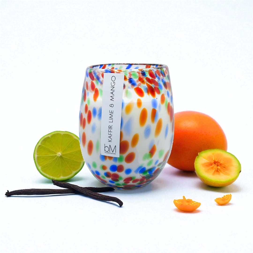 Confetti Red Blue - Kaffir Lime + Mango