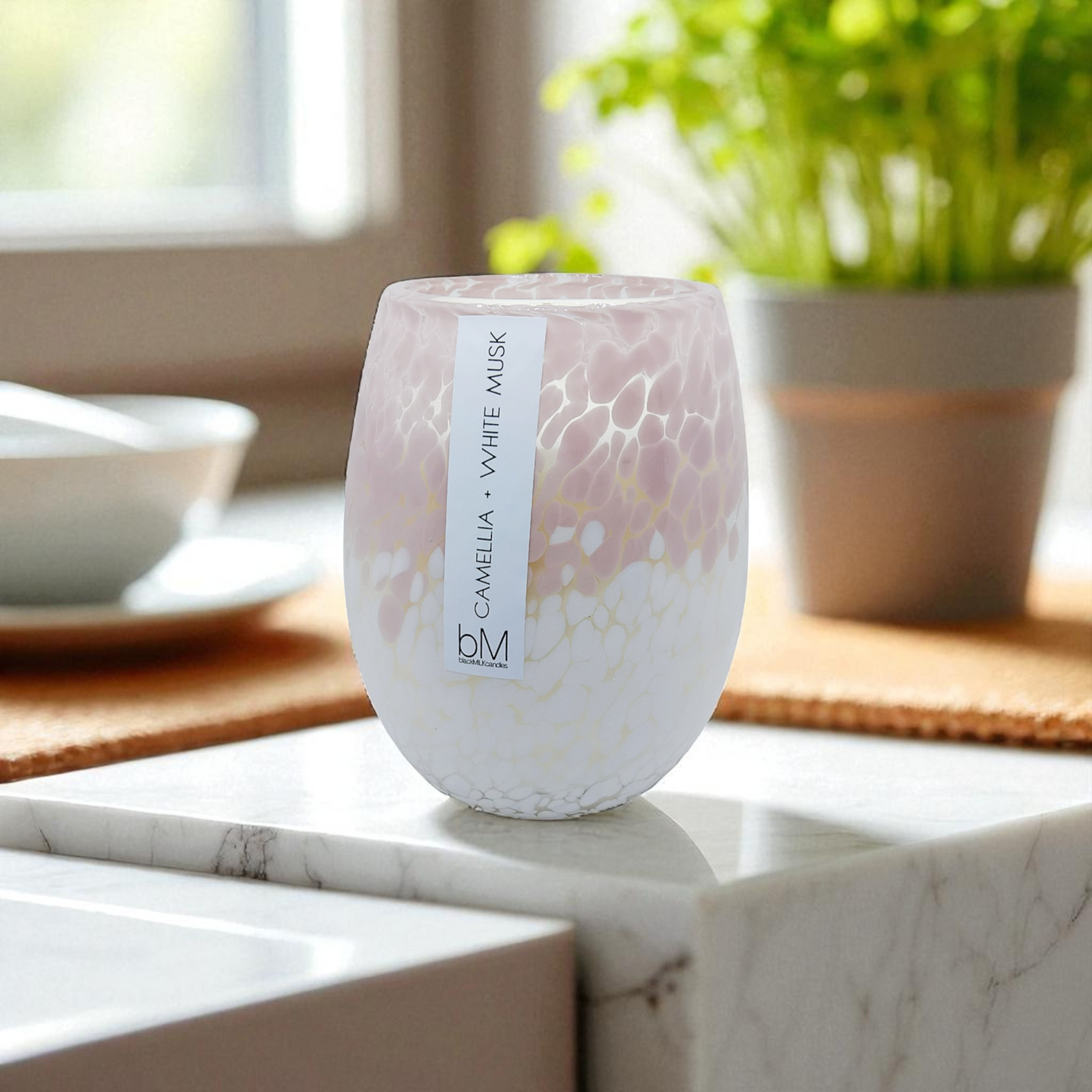 Confetti Pink White - Camellia + White Musk