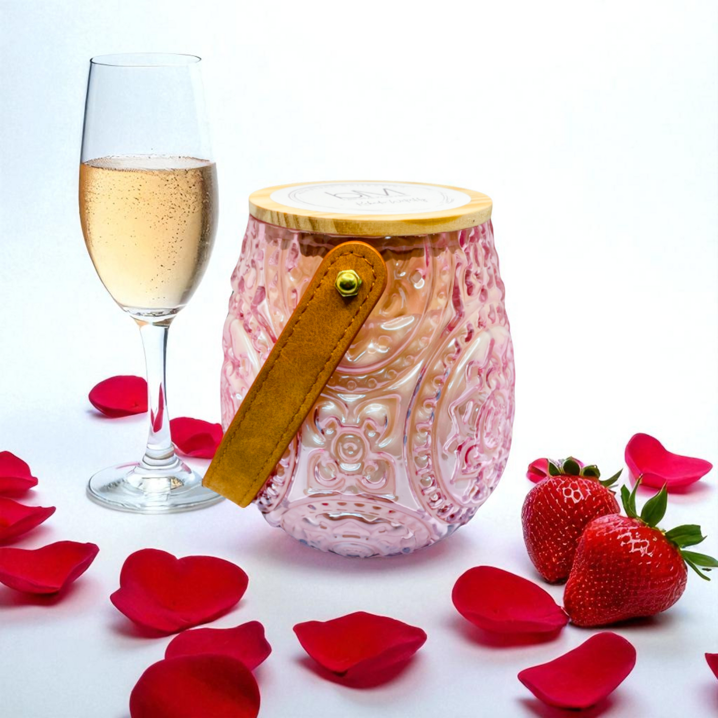 Hamptons Pink - Champagne + Strawberries
