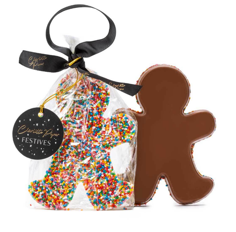 Charlotte Piper - Sprinkled Hanging Gingerbread Man 100g
