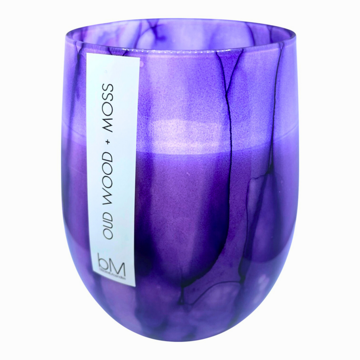 Watercolour Purple - Oud Wood + Moss