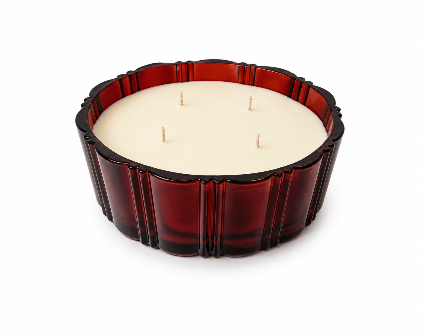 Retro Amber Bowl- Persian Pepper | Jasmine & Magnolia