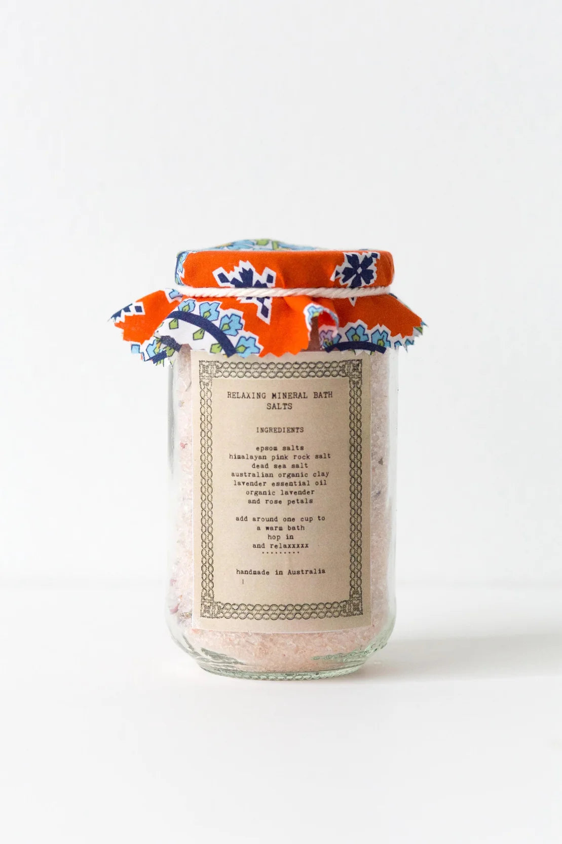 Organic Bath Salts- Lavender