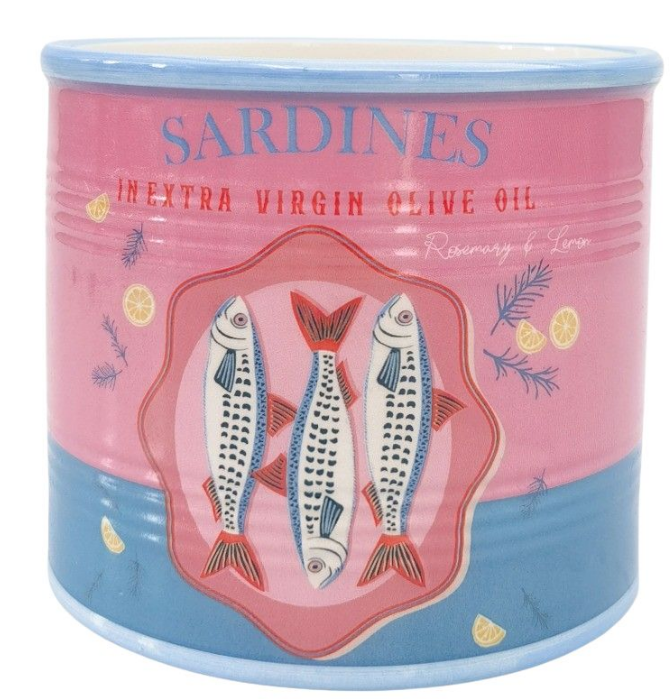 Sardines Can Planter Pink