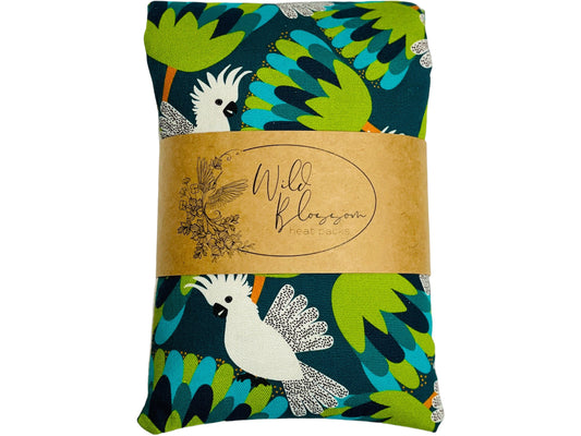 Wild Blossom Heat Pack - Green Cockatoo
