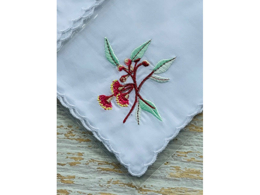 Embroidered Hankies - 3 Set Design