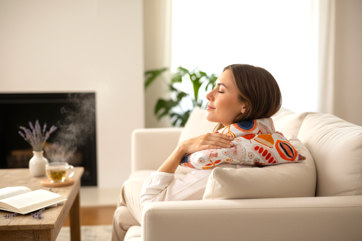 Wild Blossom handmade heat pack