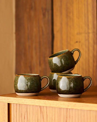 Mineral Mugs in Serpentine