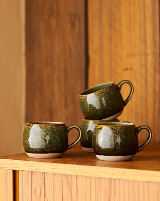 Mineral Mugs in Serpentine