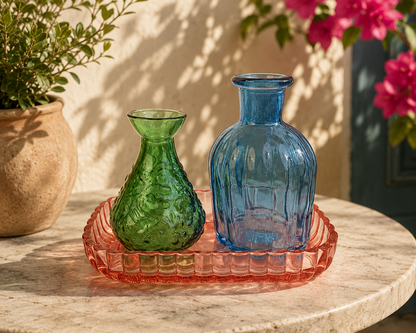 Nari Bottle Sml Set Pink Rect Dish