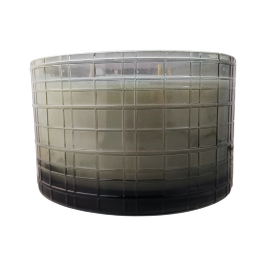 Retro Sage Green Bowl - Oud Wood + Dark Vanilla