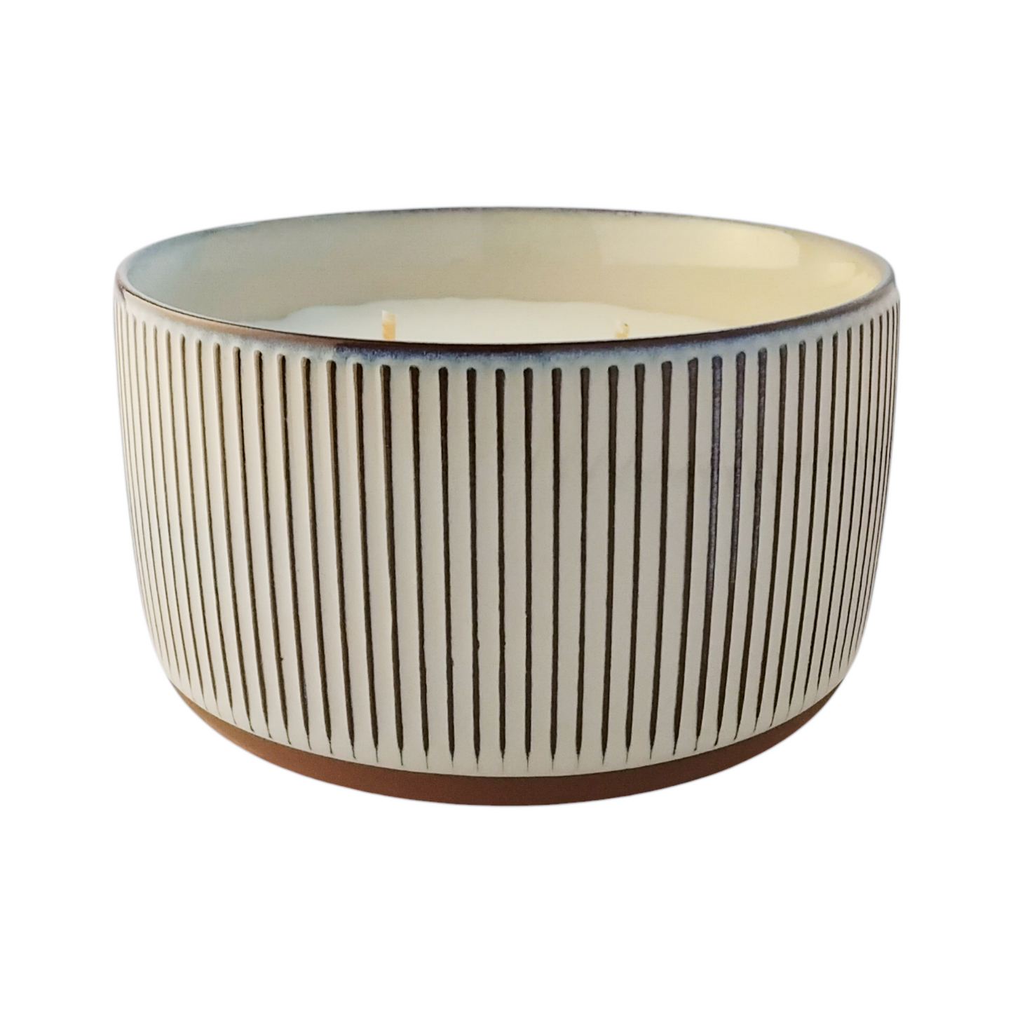Ceramic Candle Bowl - Sea Salt Vanilla | Vanilla Caramel