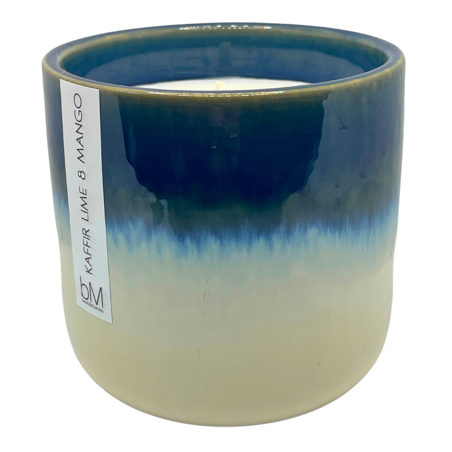 Ceramic Navy Cream - Kaffir Lime Mango