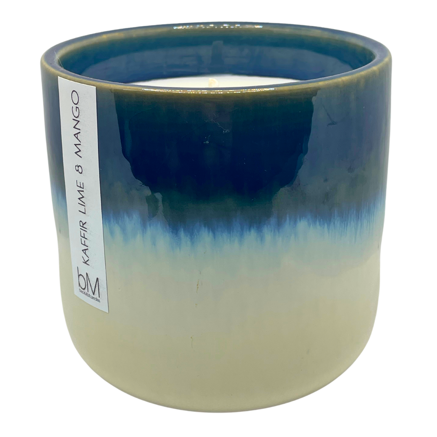 Ceramic Navy & Cream - Kaffir Lime Mango