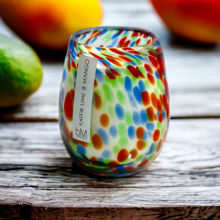 Confetti Red Blue - Kaffir Lime + Mango