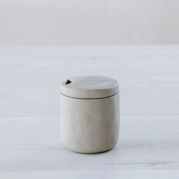 Flax Sugar Pot h7cm
