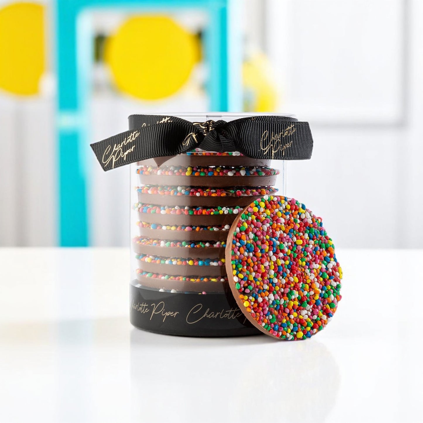 Charlotte Piper Milk Chocolate Sprinkle Discs (120g)