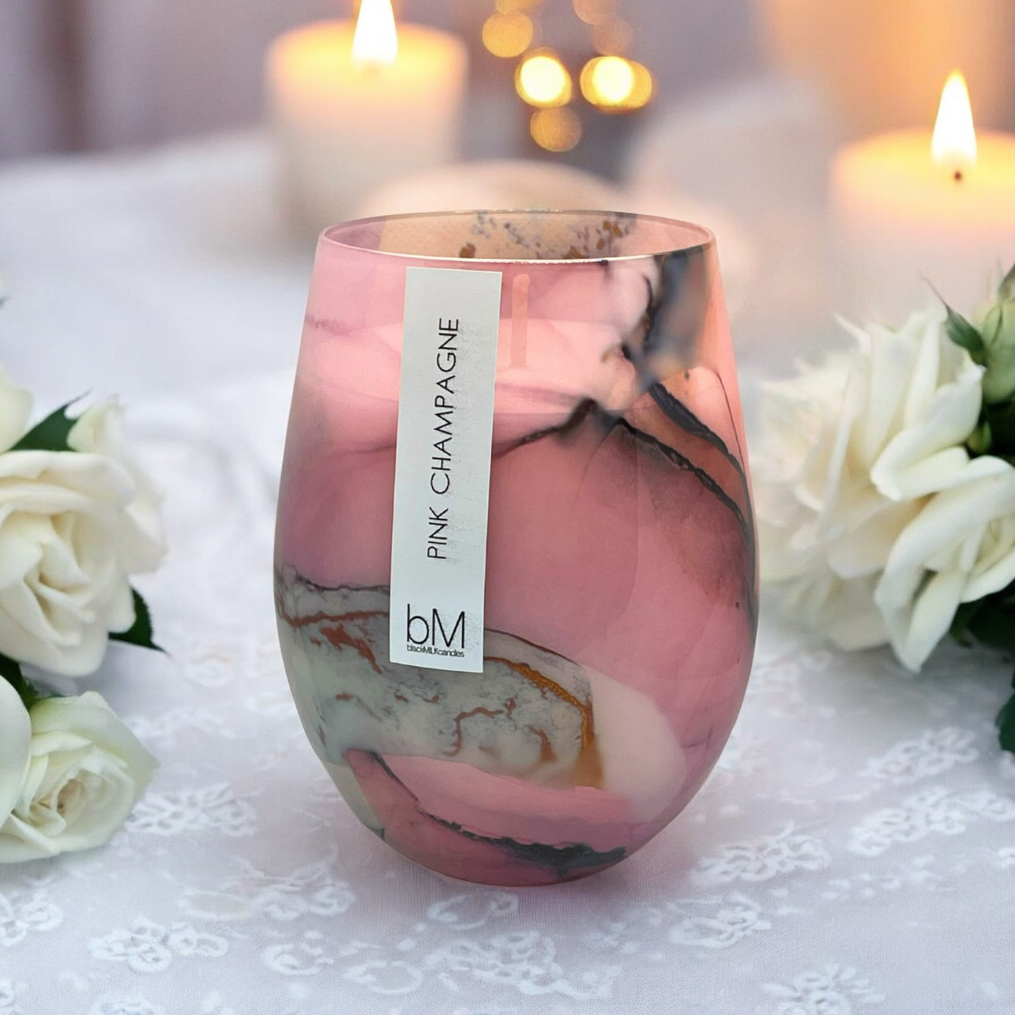 Gem Rose Quartz - Pink Champagne