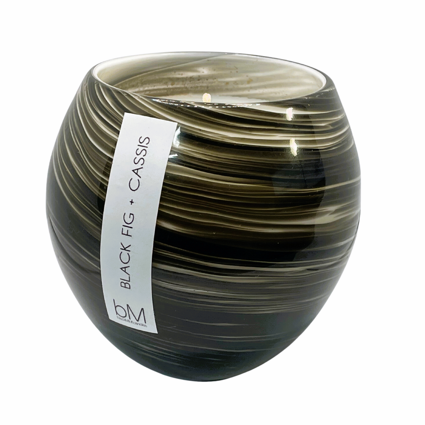 Globe Black Swirl - Black Fig + Cassis