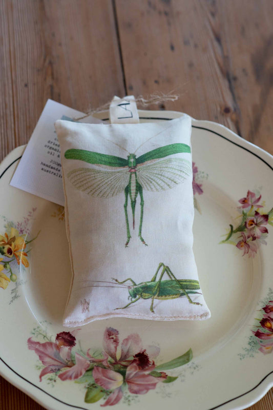 Orangic Scented Sachet- Grasshopper Orange/Clove