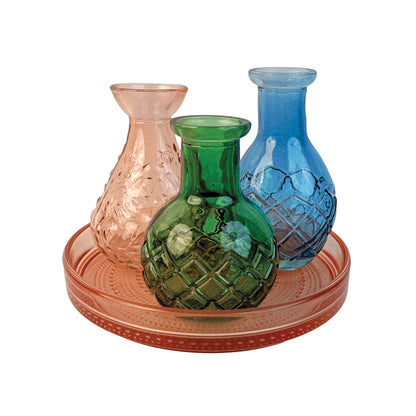 Nari Bottle Med Set Pink RND Tray