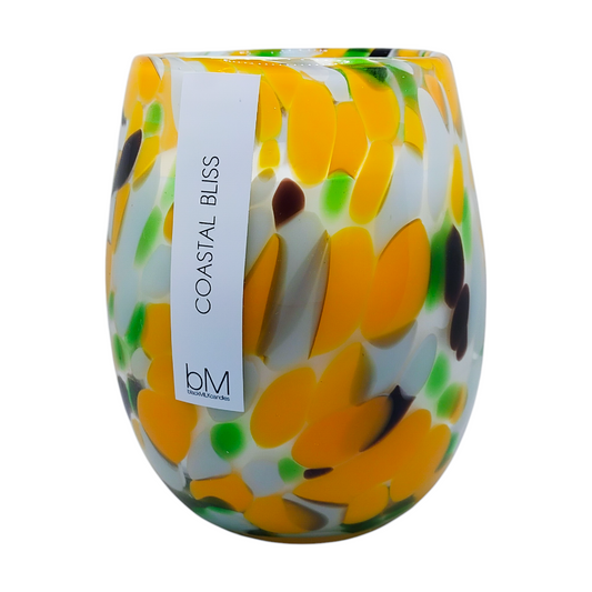 Confetti Green Black Orange - Coastal Bliss