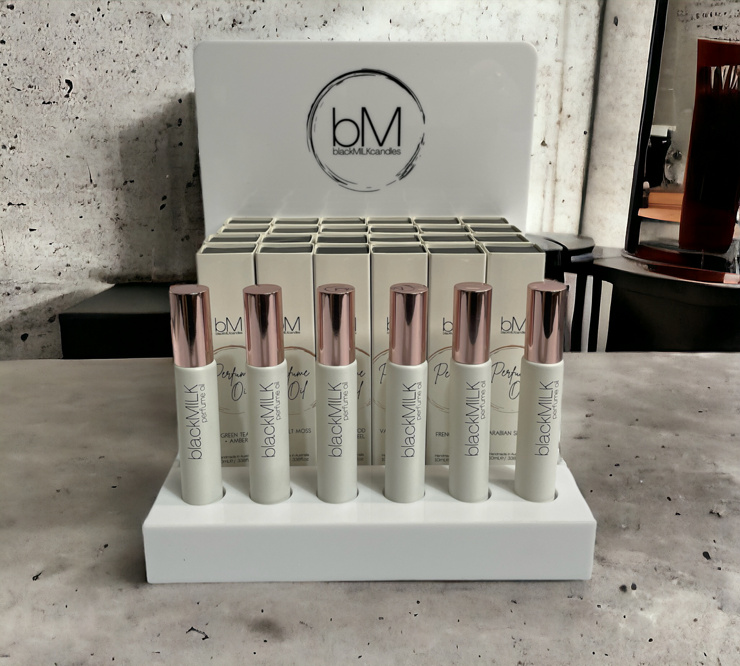 Perfume Oil Stand Set (6)