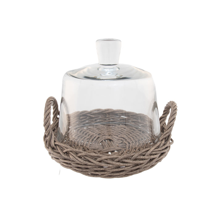 Annette Woven Tall Round Cloche Sml