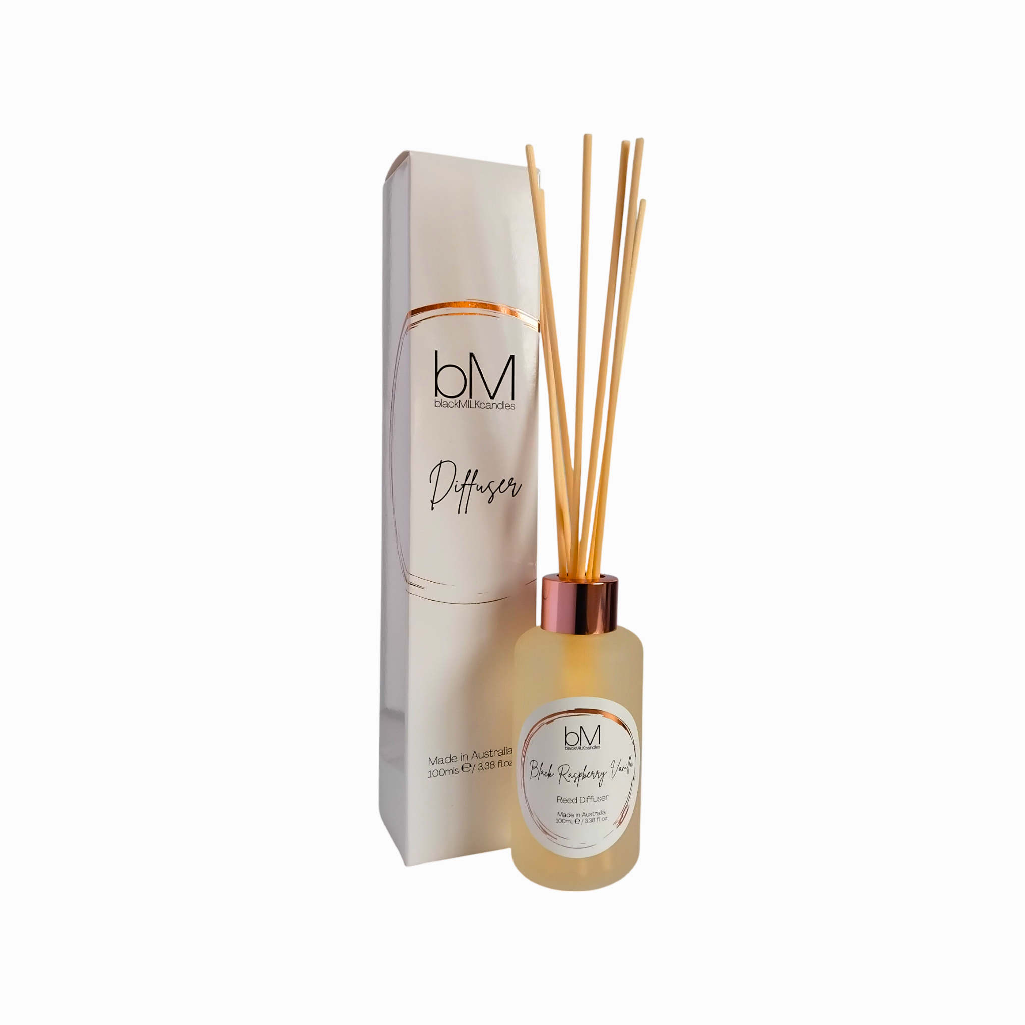 Elegant Reed Diffuser Sets with Rose Gold Cap & New Scents ...