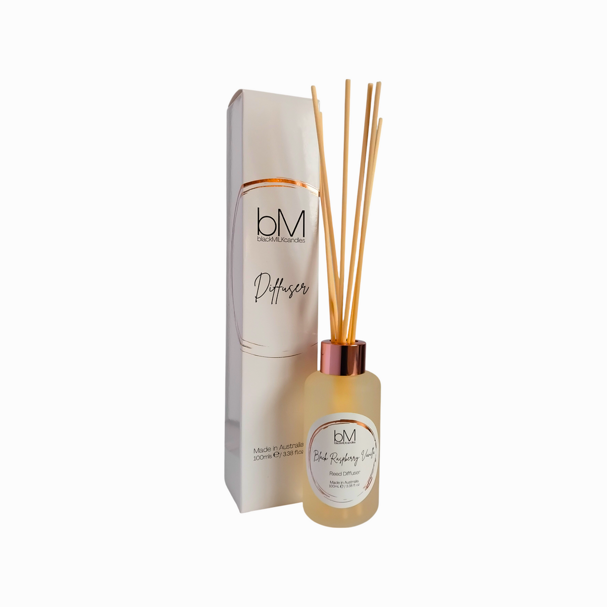 Elegant Reed Diffuser Sets with Rose Gold Cap & New Scents ...