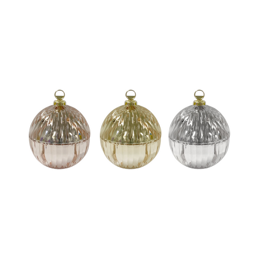 NEW! Mini Christmas Bauble Trio: Modern