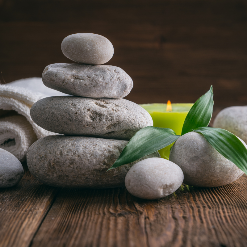 Chalk Stone Candle - Stone Fragrance