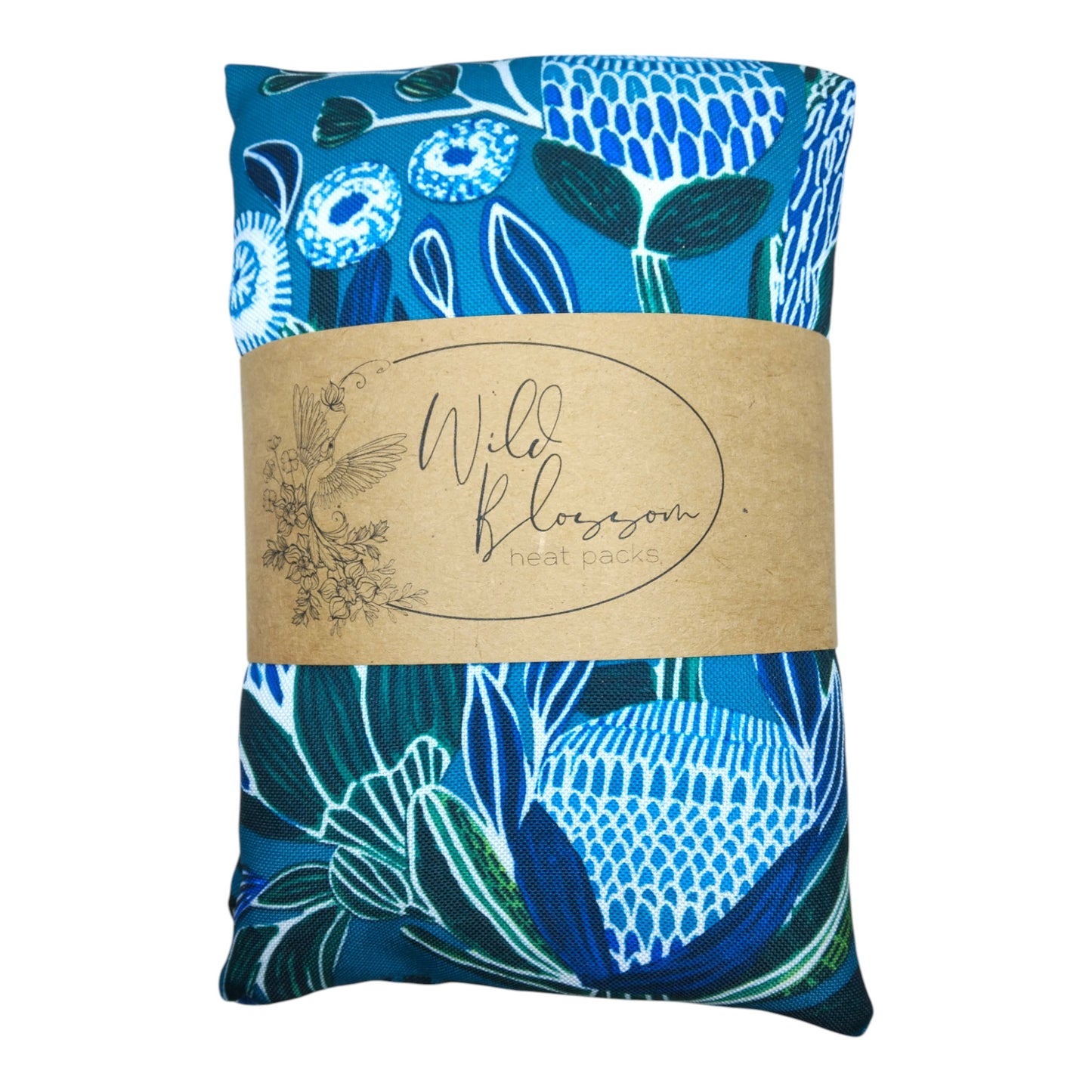 Wild Blossom Heat Pack - Teal Banksia