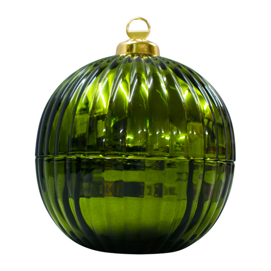 Christmas Bauble Green - Island Christmas