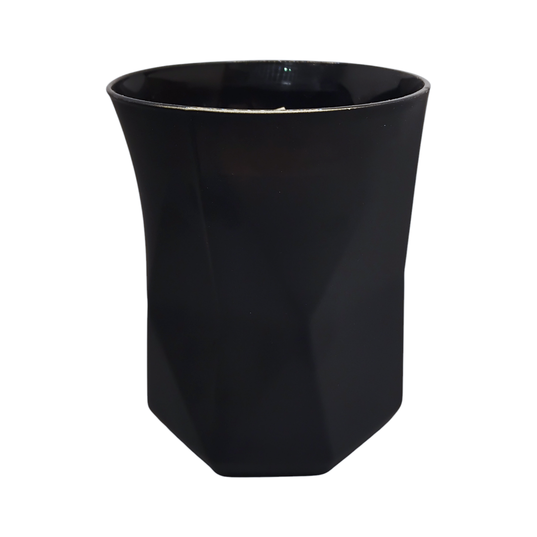 NEW! Geo Candle Matte Black - IInspired by Baccarat Rouge | Sea Salt + Vanilla