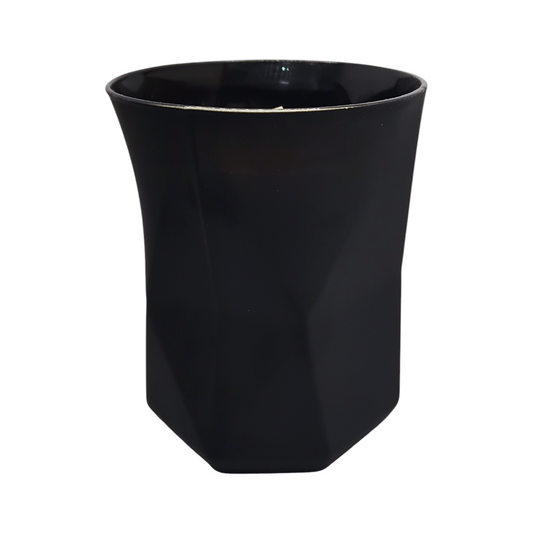 NEW! Geo Candle Matte Black - IInspired by Baccarat Rouge | Sea Salt + Vanilla