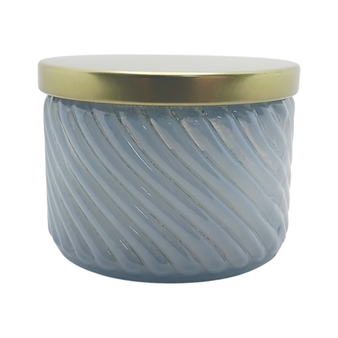 Trinket Candle Blue: Luxe Noir | Pink Peppercorn + Fig | Inspired by Libre