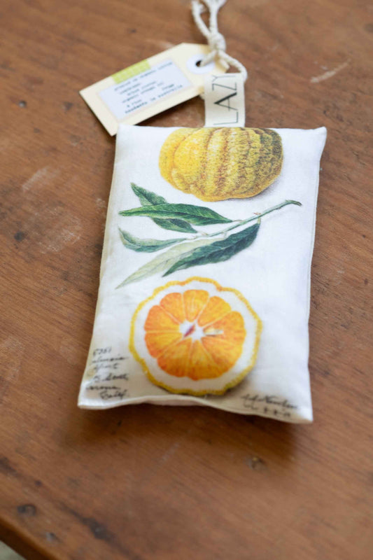 Organic Scented Sachet- Valenica Orange/Clove