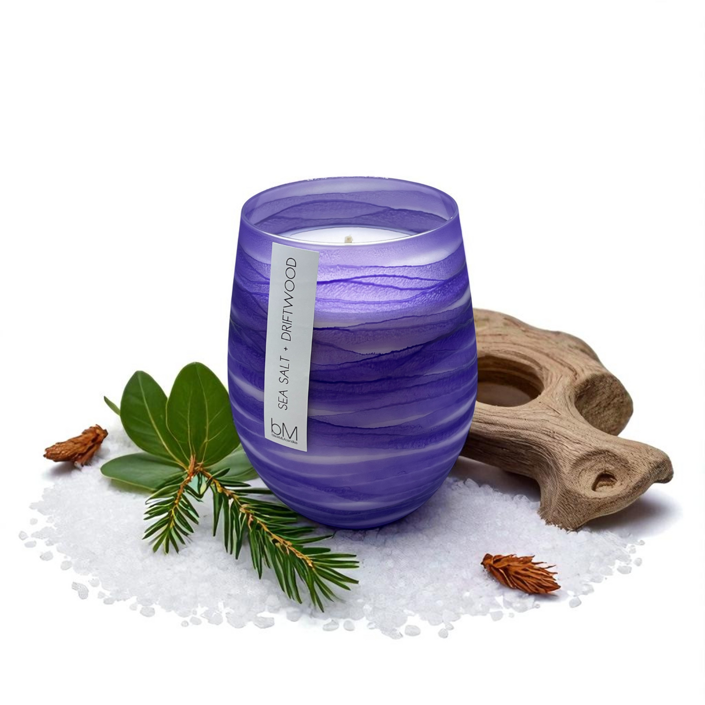 Wave Purple - Sea Salt + Driftwood
