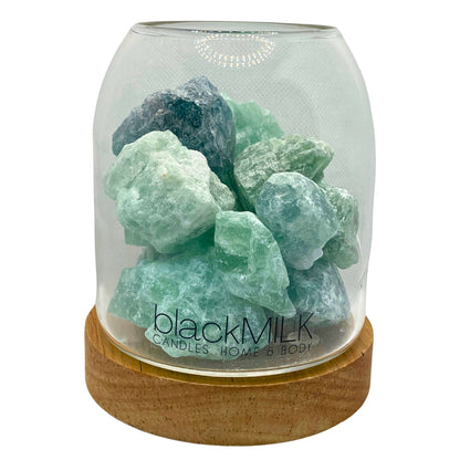 Wellness Crystal Light Diffuser - Green Calcite