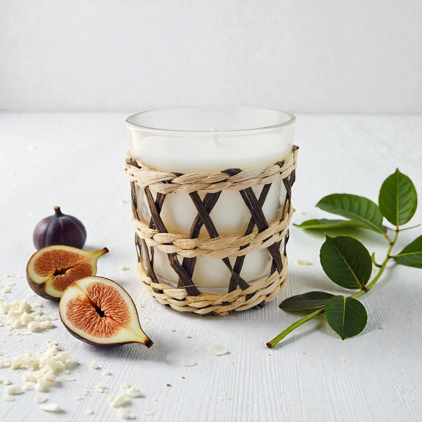 Wicker Bloom Chocolate - Fig Leaf + Maplewood