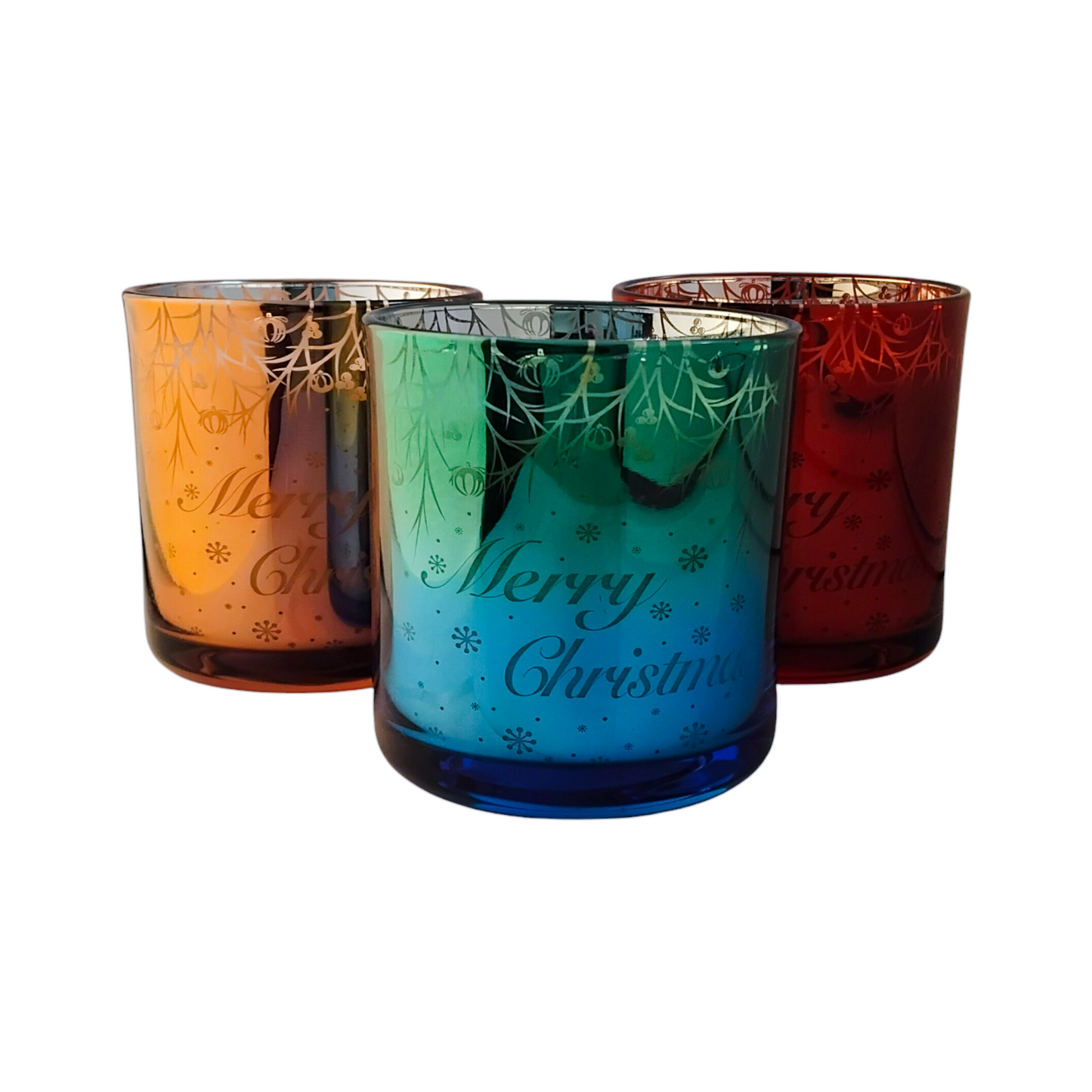 Merry Christmas Candle Set: Buy 2, Get 3rd Half Price
