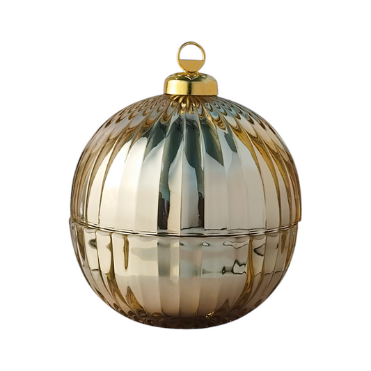 Christmas Bauble Gold - Holiday Spice