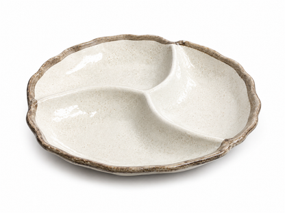 Japanese Ceramic Divided Serving Platter