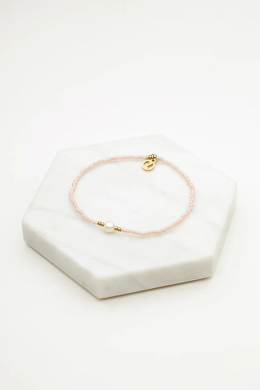 Emma Bracelet- Dusky Rose