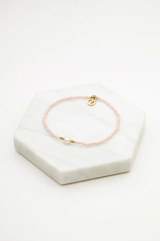 Emma Bracelet- Dusky Rose